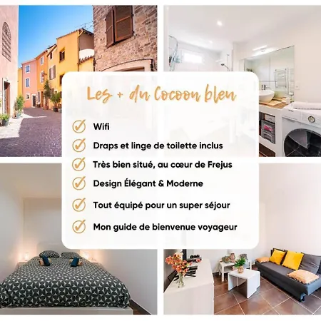 Apartment Cocoon Bleu T2 Cosy Gare Et Centre A Pied *